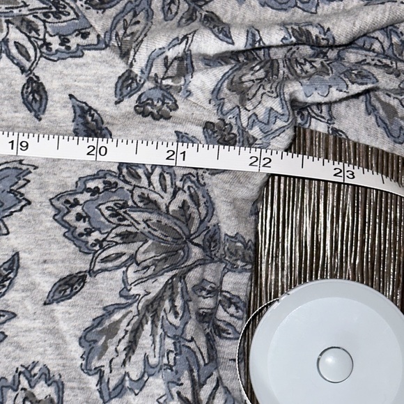 Pure Jill J Jill Kalamkari Print Knit Top 100% Organic Cotton - Picture 13 of 13